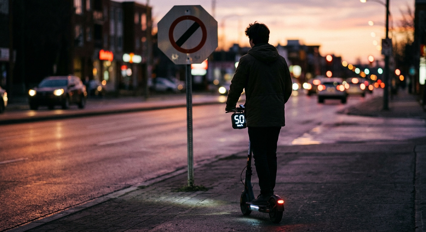 17‑Jähriger auf E‑Scooter mit Tempo 50 gestoppt – Rechtliche Folgen erklärt