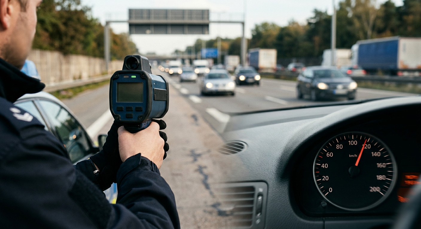 Abstandsmessung auf der A 5 bei Malsch (km 639,600): Bußgeld, Punkte und Fahrverbot vermeiden