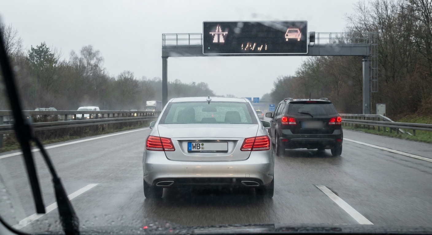 Bußgeldkatalog Abstandsverstoß im März 2026: Zu dicht aufgefahren? Damit müssen Sie bei Verkehrsverstoß rechnen