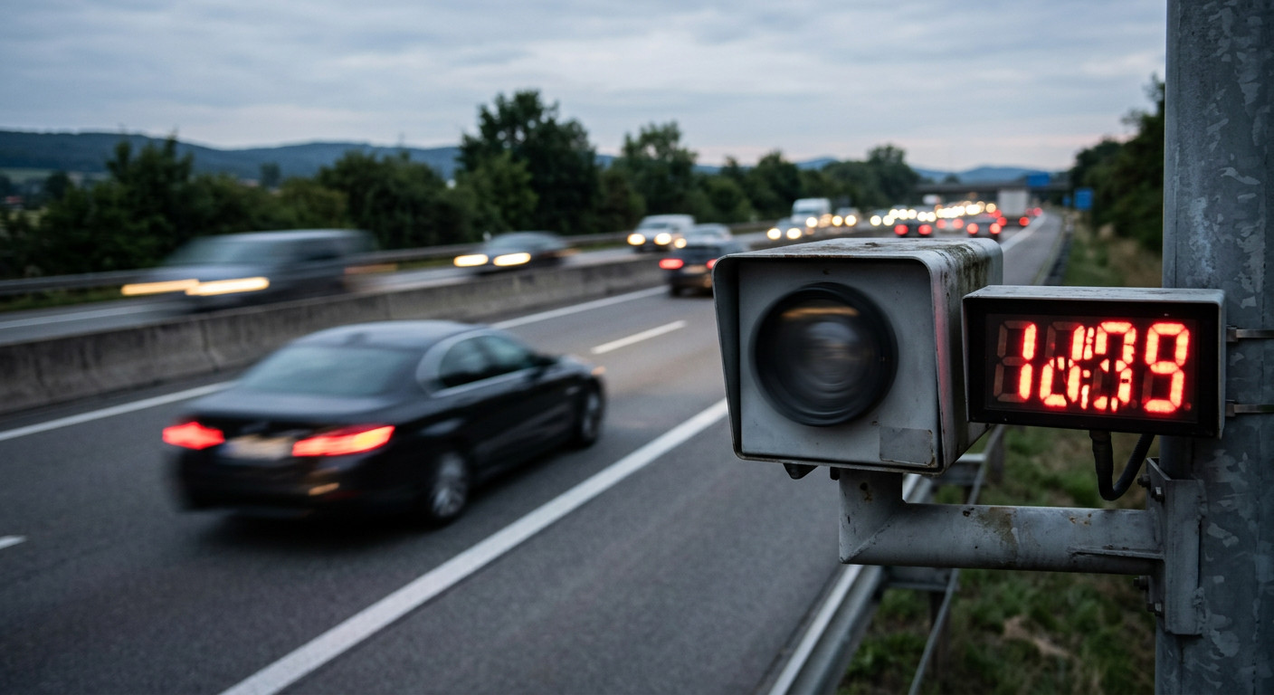 Ungenaue Geschwindigkeitsanzeige am Blitzer auf der A7 (km 164,1) in Hamburg – Bußgeld prüfen und abwehren