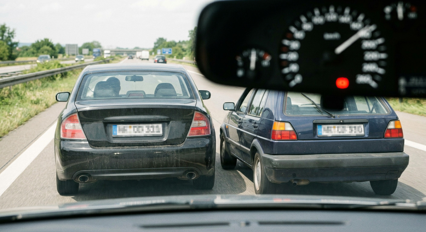 Bußgeld bei zu geringem Abstand auf der Autobahn: Welche Strafe droht?