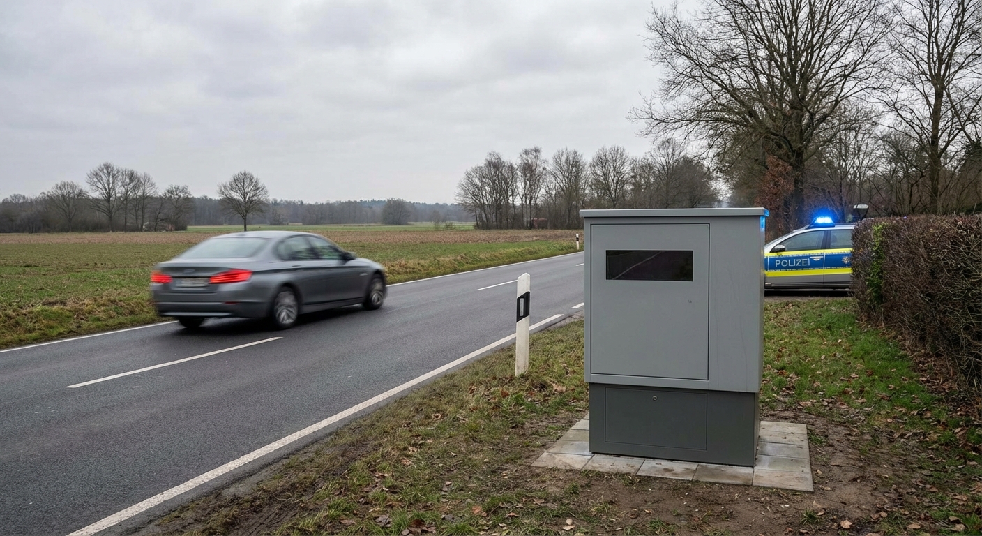 Bußgeldkatalog Geschwindigkeitsüberschreitung im März 2026: Wie viel zahlen Verkehrssünder bei einer Radarfalle?