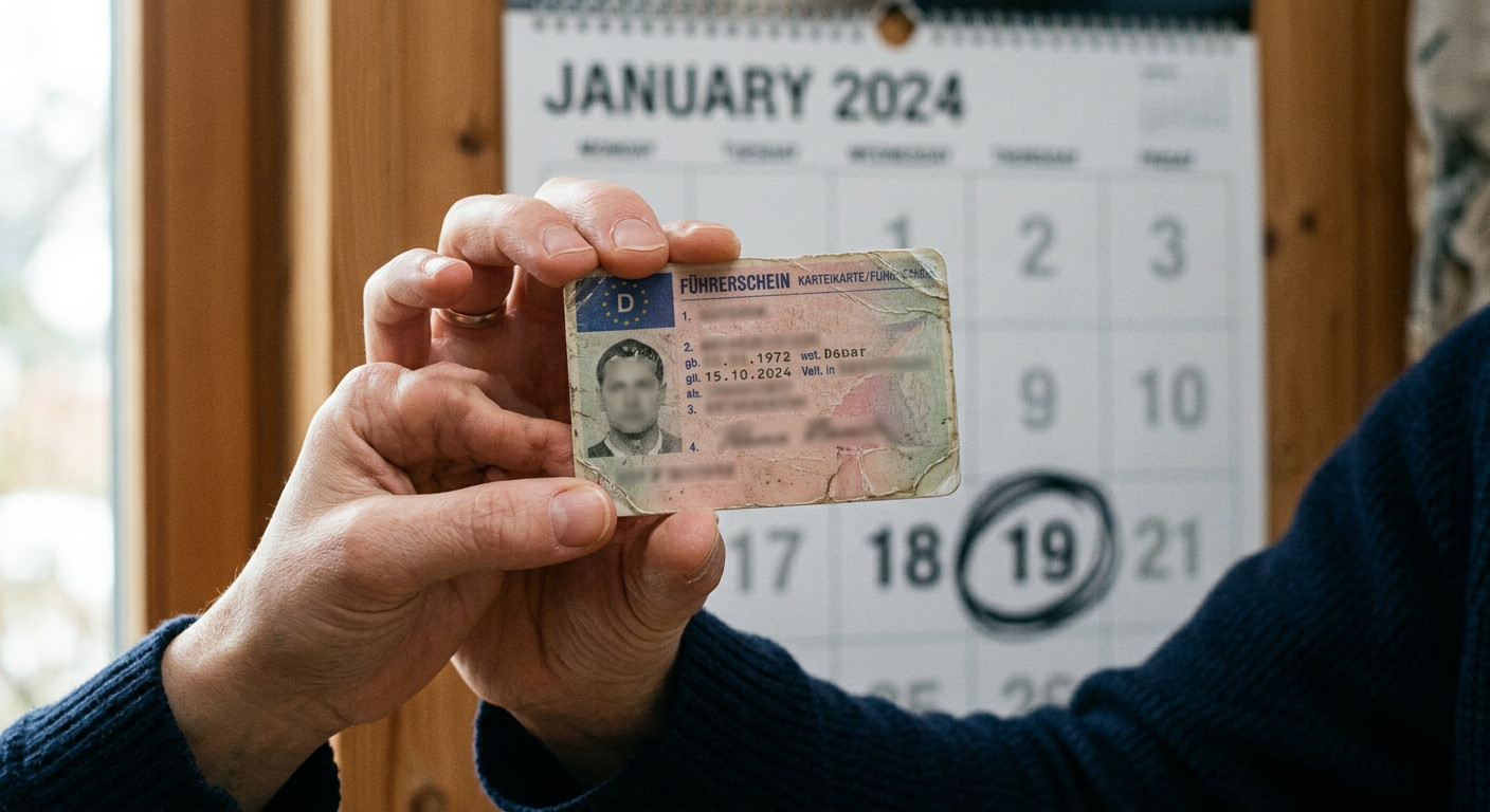 Führerscheinumtausch 2027: Wer muss seinen Führerschein bis zum 19. Januar umtauschen?