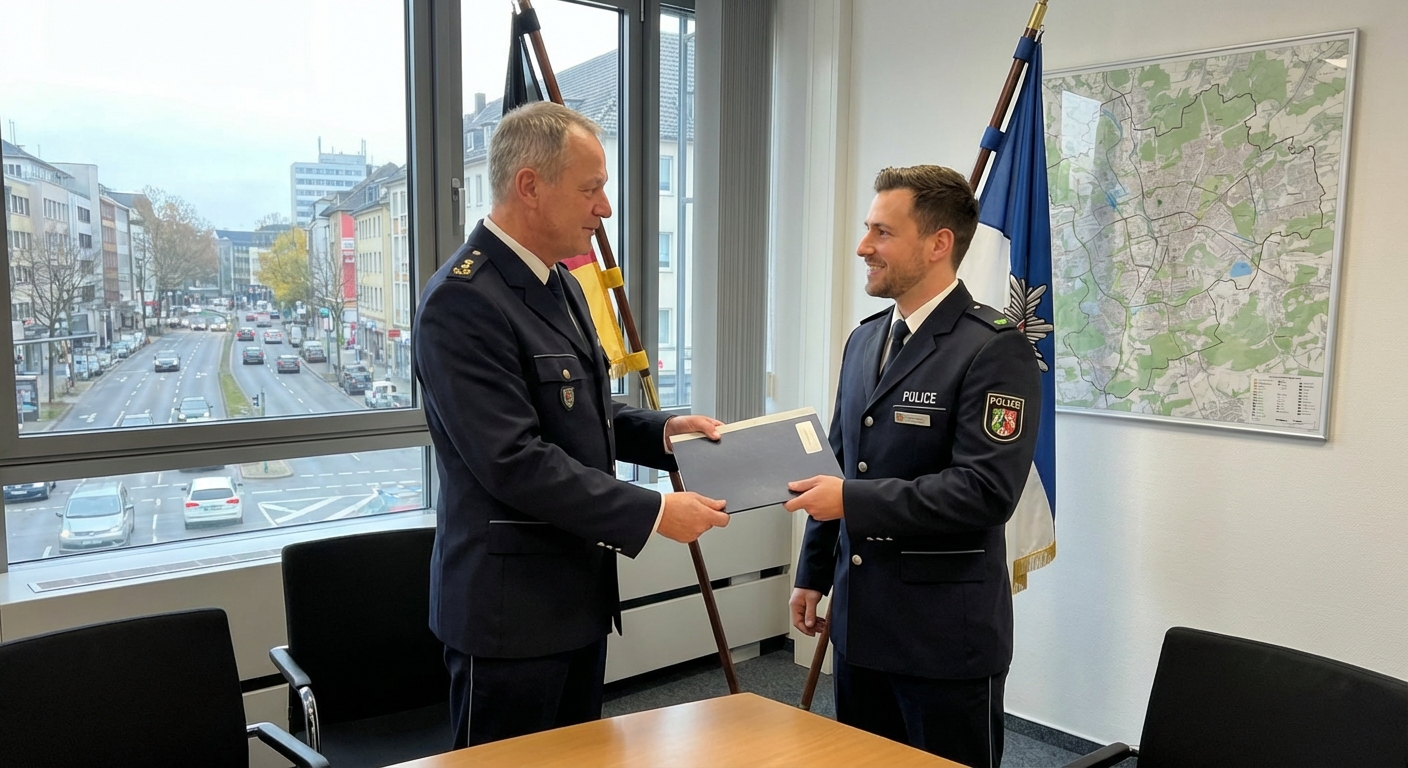 Führungswechsel im Polizeipräsidium Bochum: Direktion Verkehr unter neuer Leitung