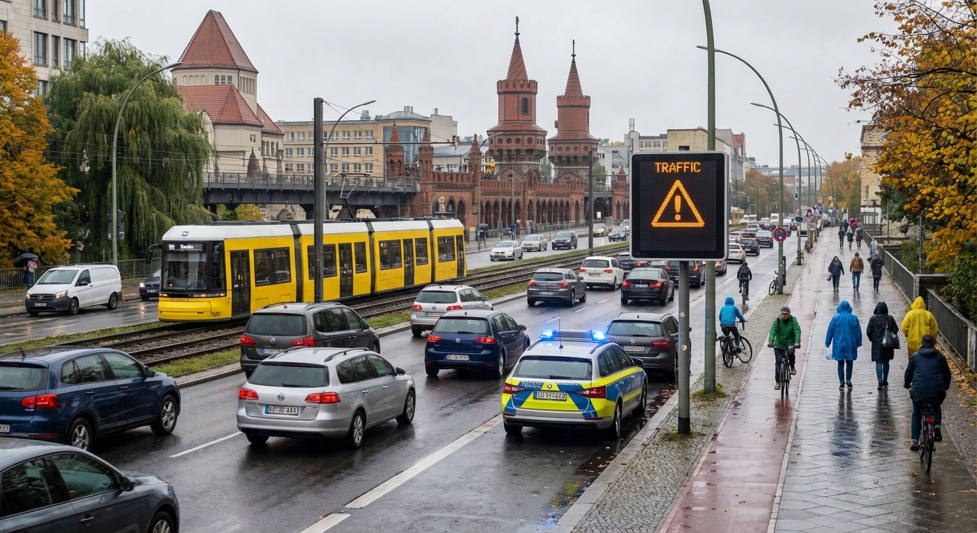Kein Verkehrschaos in Berlin – Polizei mahnt zur Vorsicht