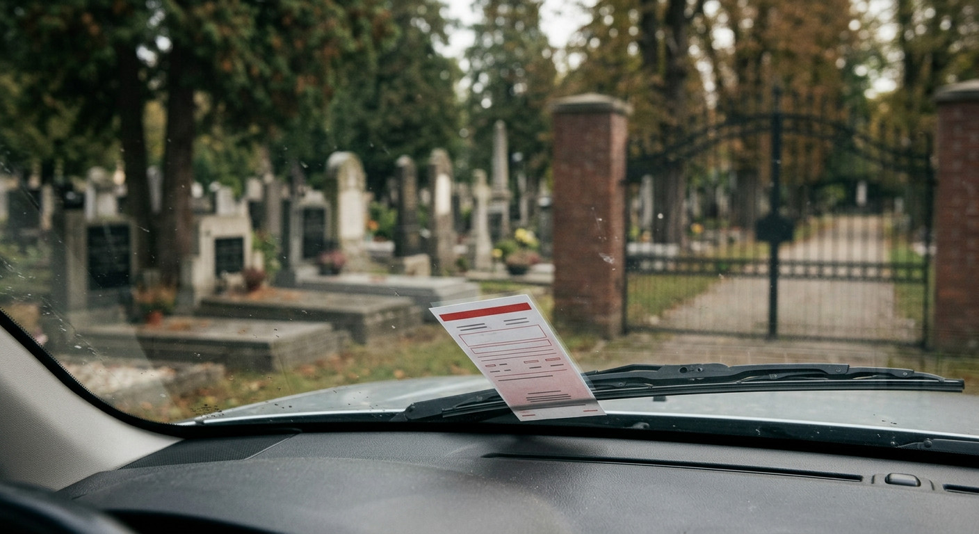 Streit vor Augsburger Friedhof: Sind Knöllchen während einer Beerdigung pietätlos?