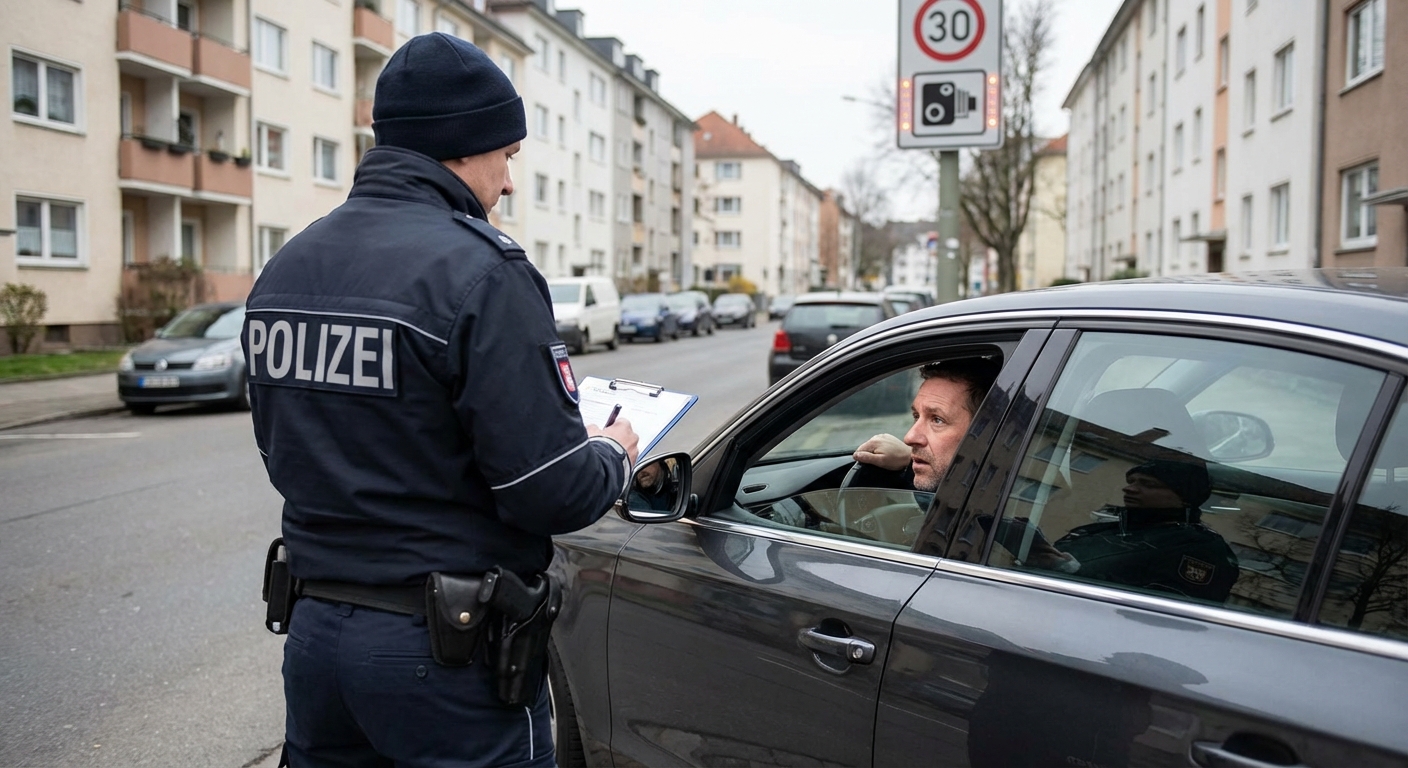 Geschwindigkeitsüberschreitung innerorts um 30 km/h: Der komplette Ratgeber für Autofahrer 2026
