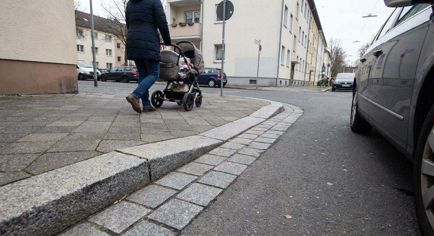 Abgesenkter Bordstein im Verkehrsrecht: Rechtliche Vorgaben und Tipps für Autofahrer und Fußgänger