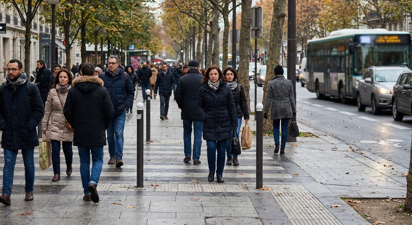 Fußgänger auf dem Bürgersteig: Rechtliche Tipps für sicheren Verkehr
