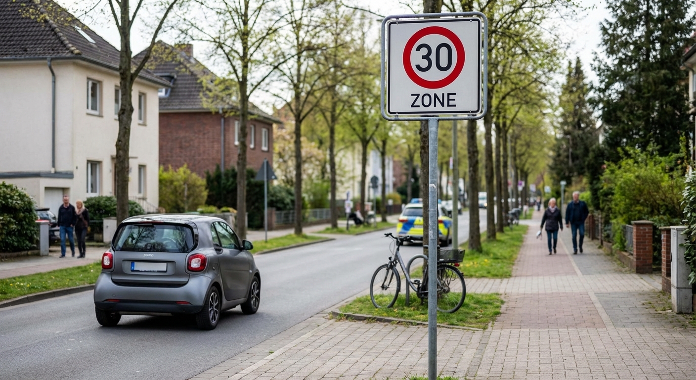 Tempo-30-Zonen im Verkehrsrecht: Der komplette Leitfaden für Verkehrsteilnehmer und Rechtsexperten 2024
