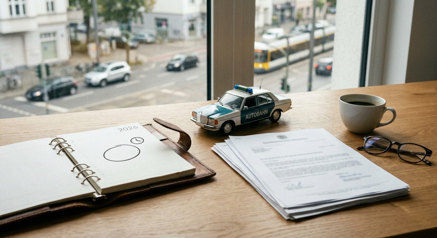 Verjährung von Bußgeldbescheiden 2026 – Wann verfallen Verkehrsstrafen?