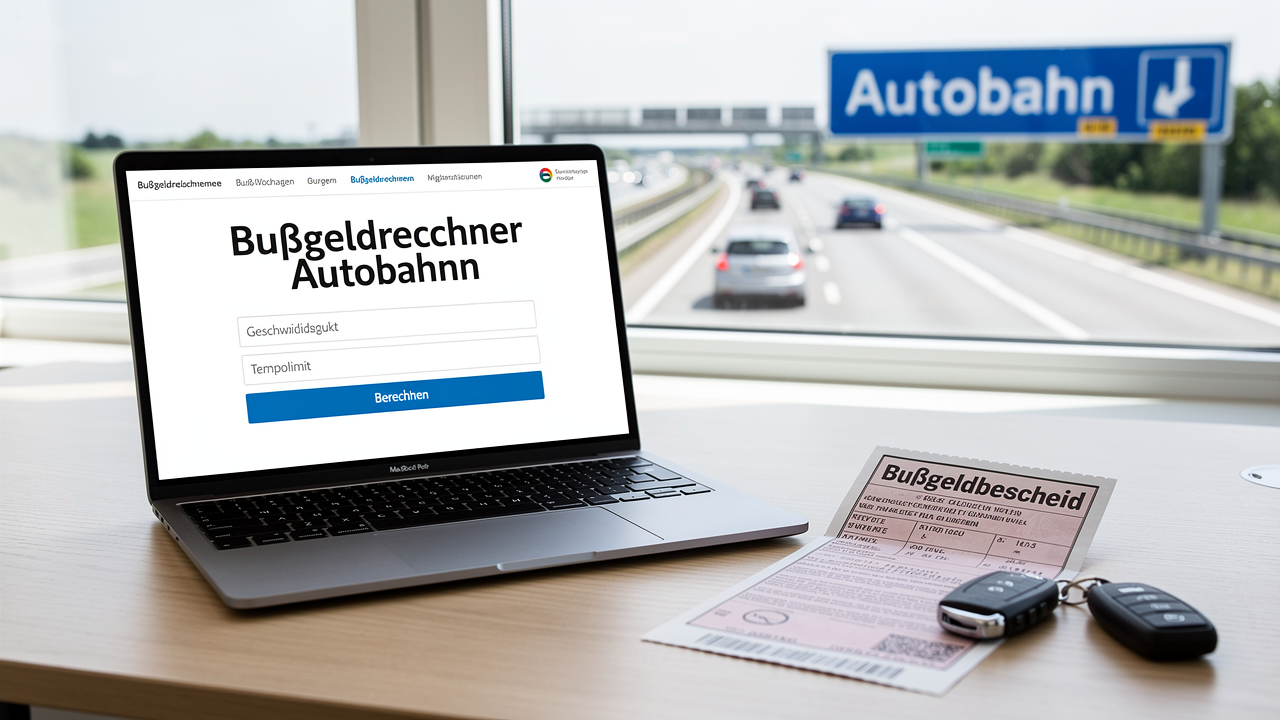 Bußgeldrechner Autobahn