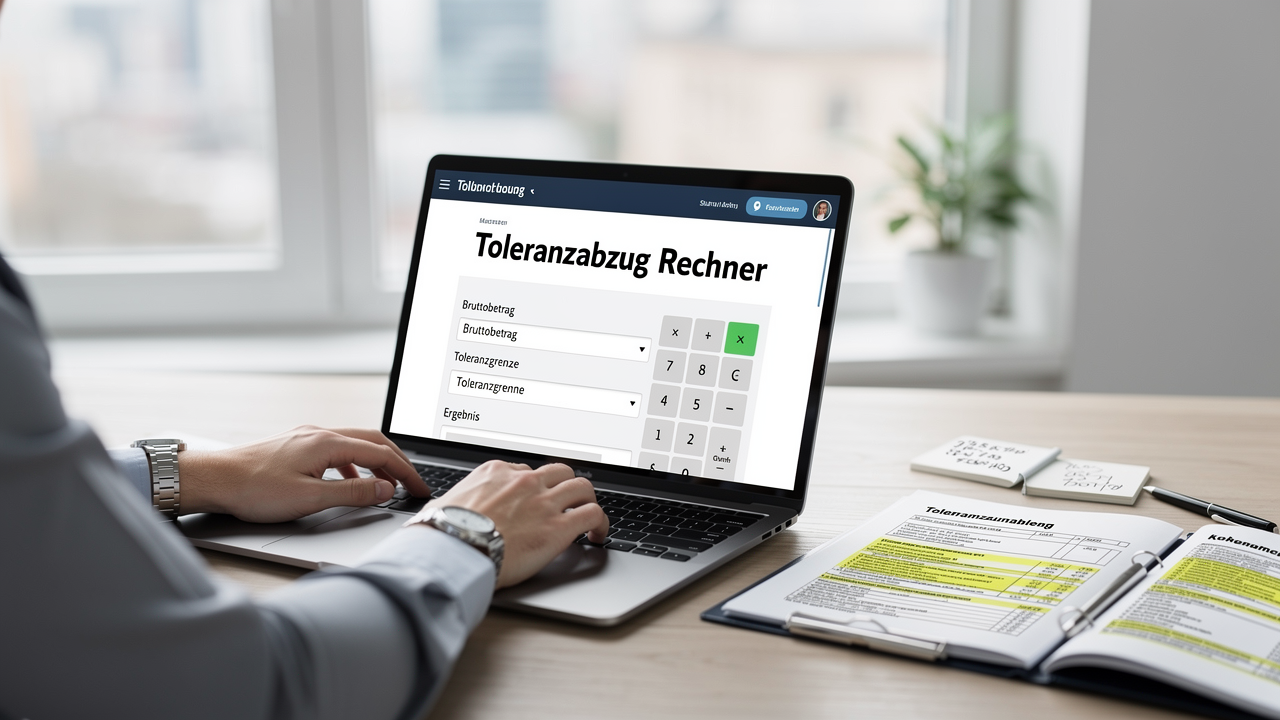 Toleranzabzug Rechner