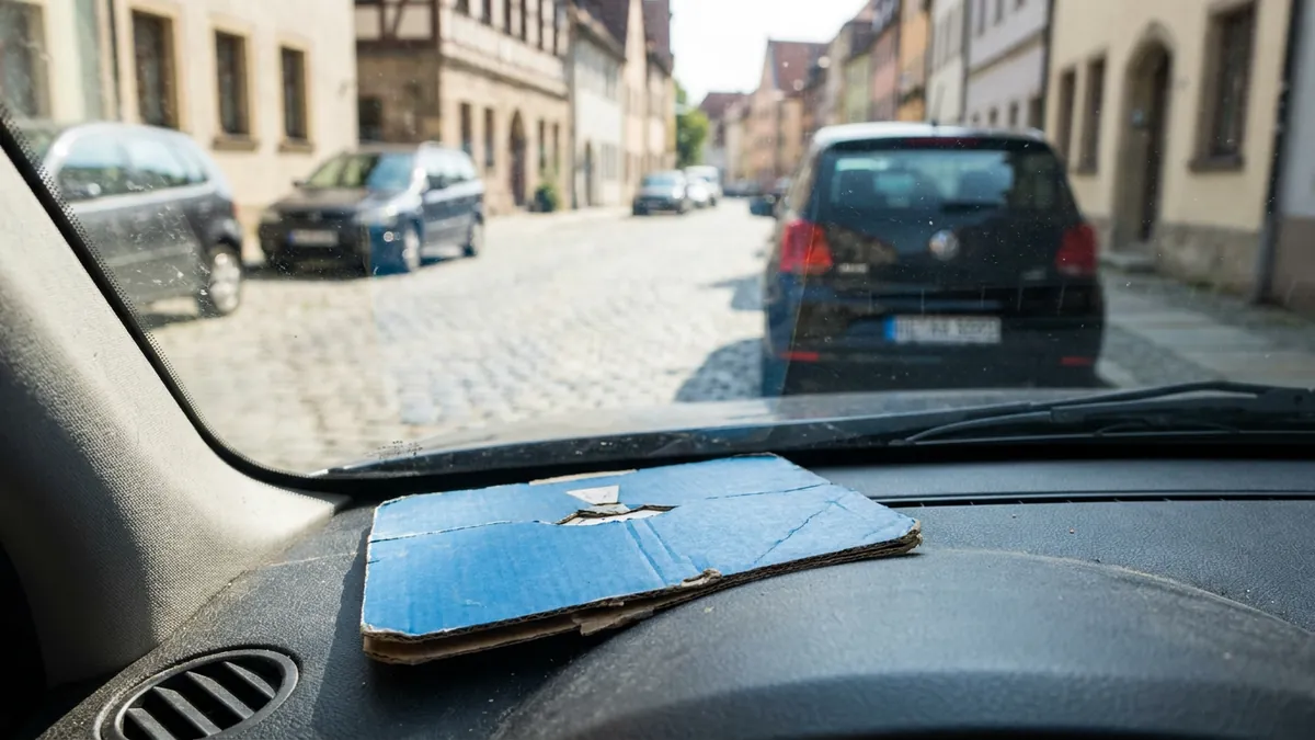 Parkscheibe falsch eingestellt: Bußgeld und richtige Nutzung