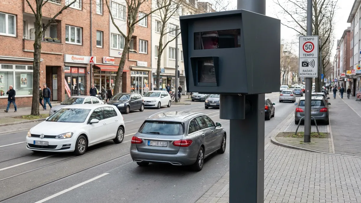Alle Blitzer Innerorts in Deutschland