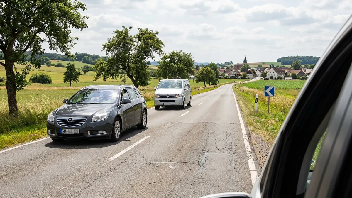 § 5 StVO Überholen: Regeln, Überholverbot, unklare Verkehrslage, Bußgeld und Punkte im Verkehrsrecht