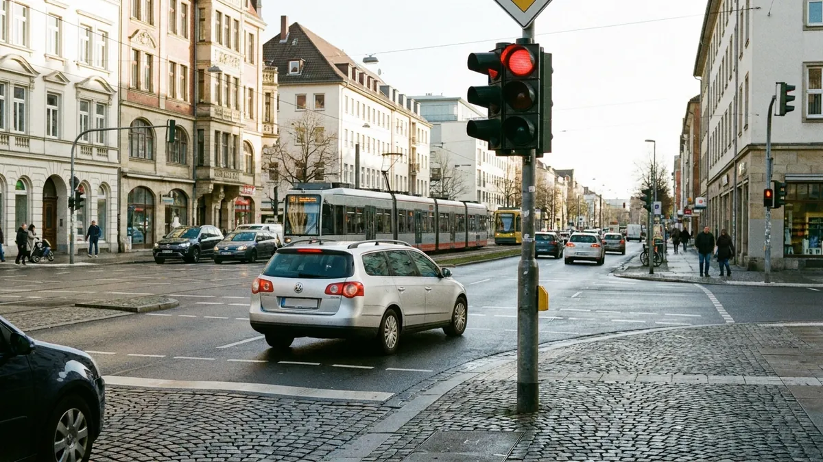 Qualifizierter Rotlichtverstoß: Bußgeld, Punkte, Fahrverbot, Einspruch und wichtige Unterschiede im Verkehrsrecht