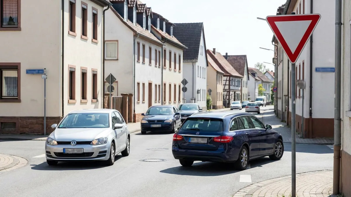 Vorfahrt missachtet und mögliche Bußgelder: Was gilt im Verkehrsrecht?