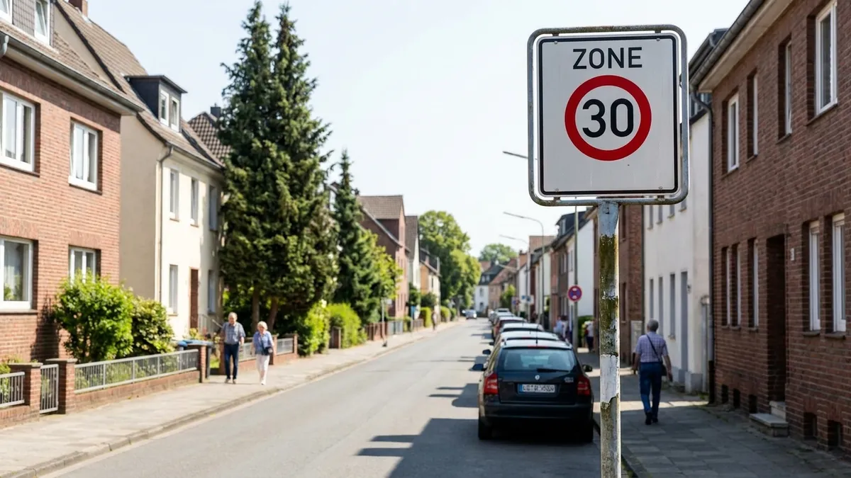 Beschilderung in der Tempo-30-Zone: Welche Verkehrszeichen im Verkehrsrecht wirklich gelten