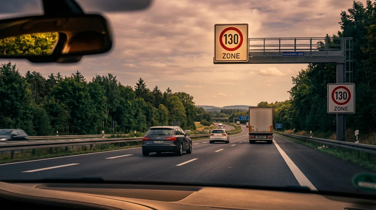21 km/h zu schnell in der 130er Zone – Bußgeld und Strafen