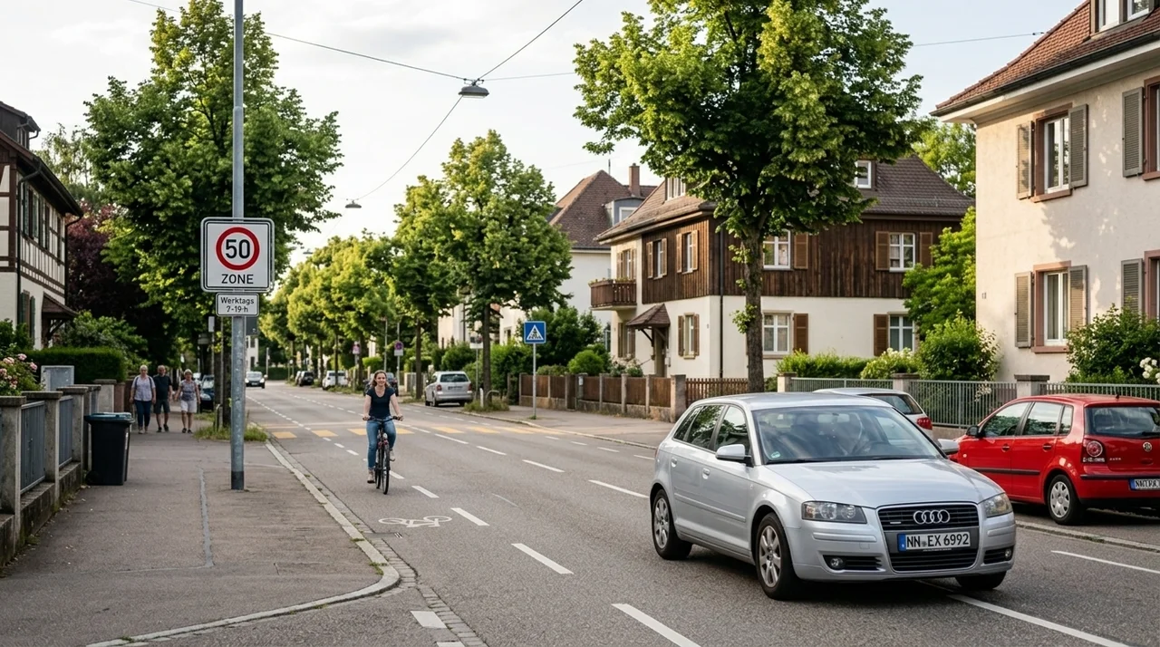 30 km/h zu schnell in der 50er Zone – Bußgeld und Strafen